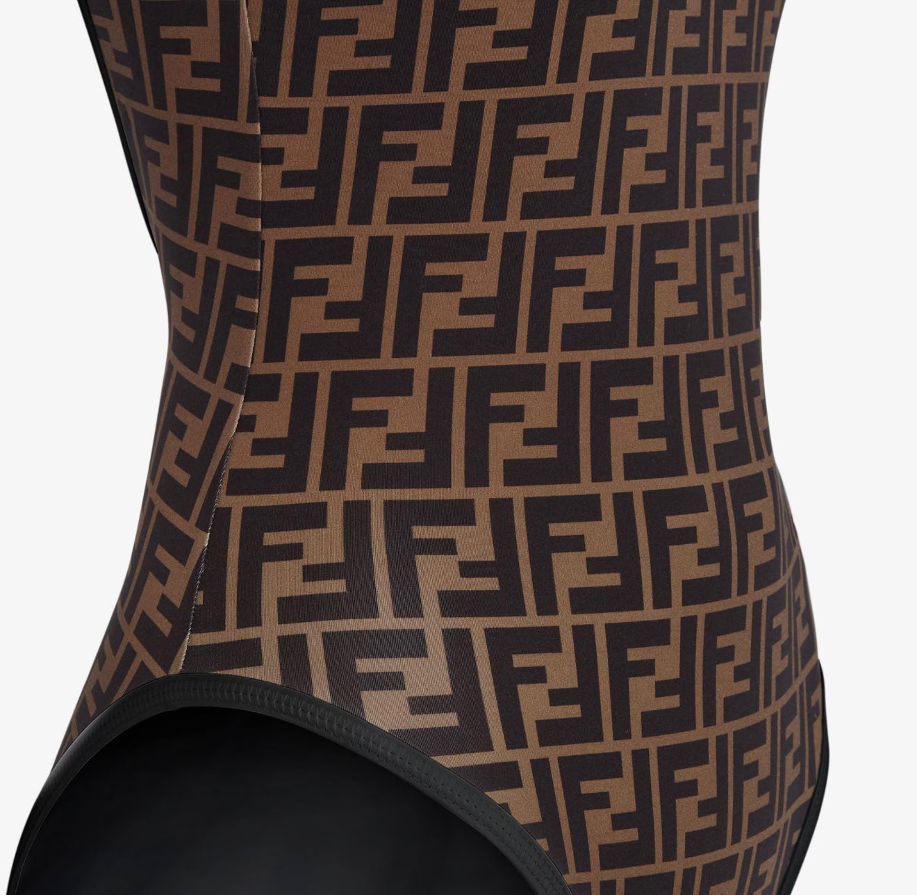 bodysuit marron detail