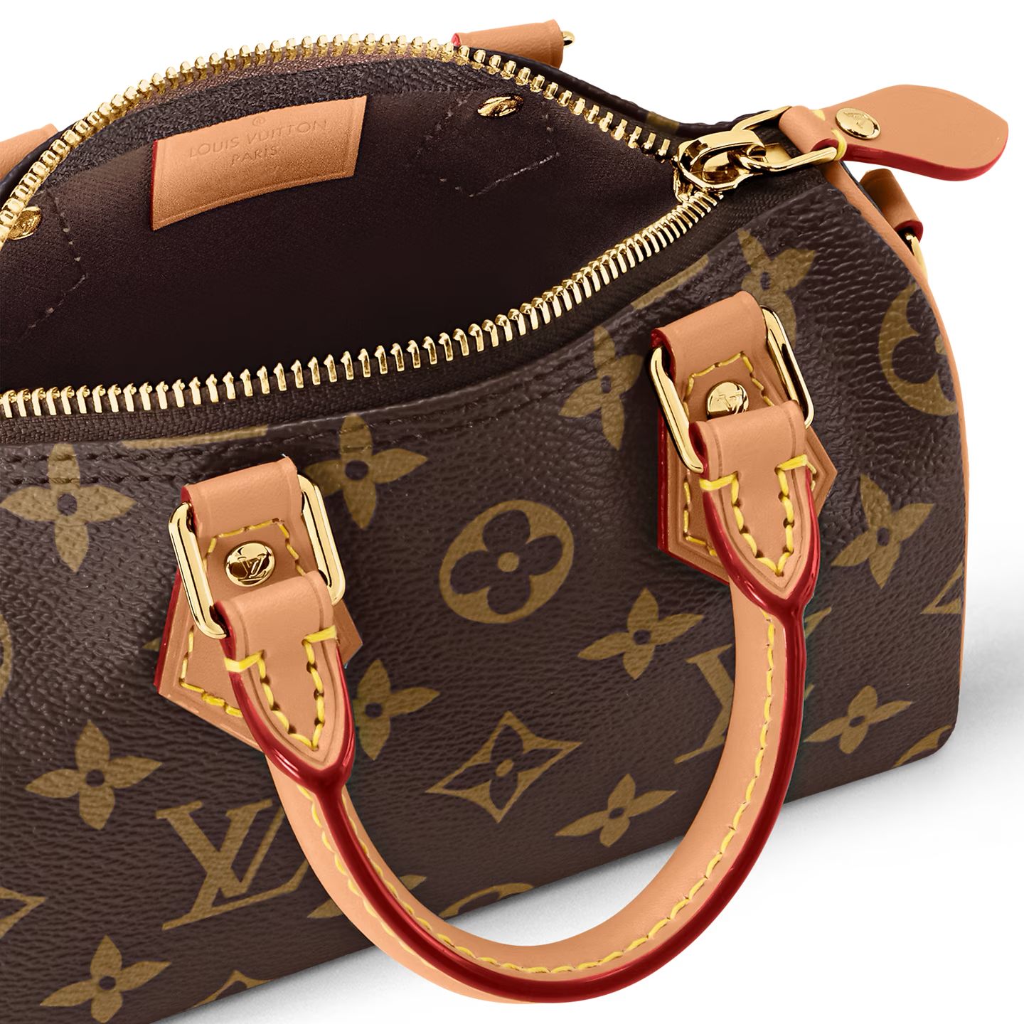 sac monogramme detail poignee