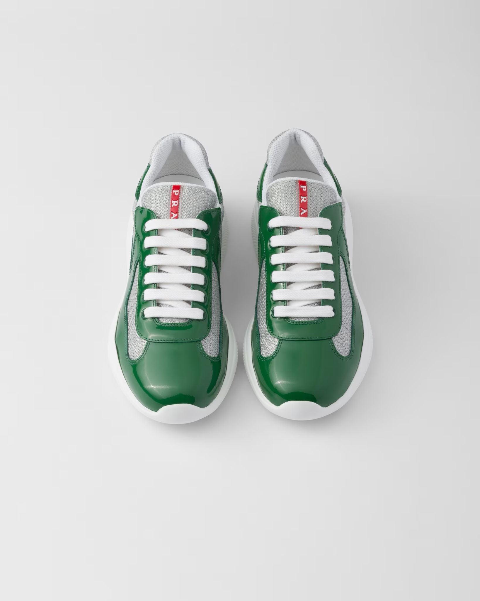sneakers vert dessus