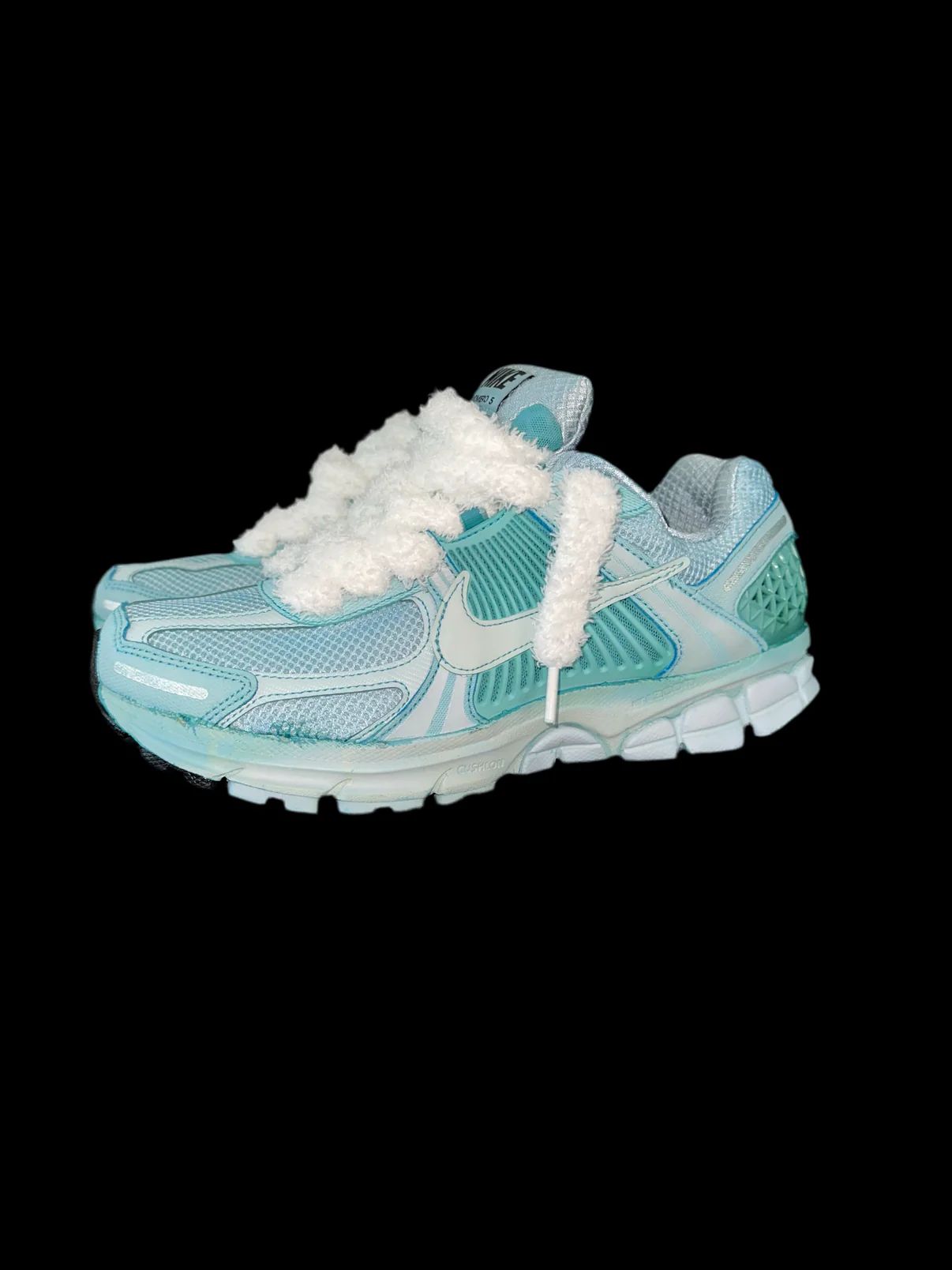 sneakers bleu ciel profil