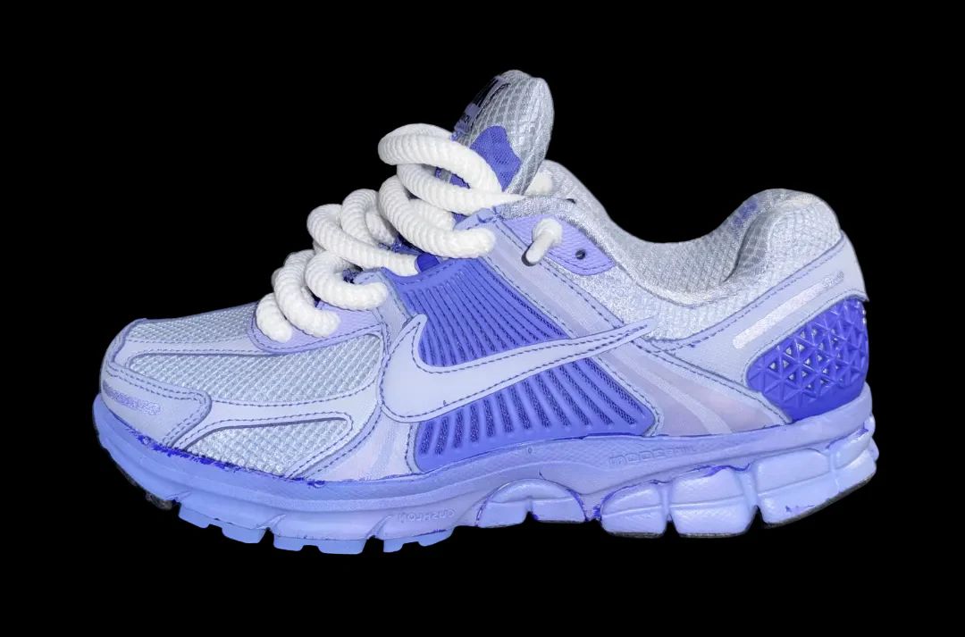 sneakers violet profil