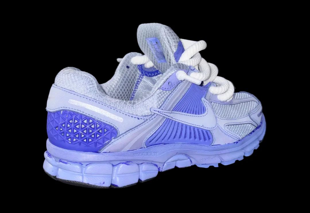 sneakers violet dos