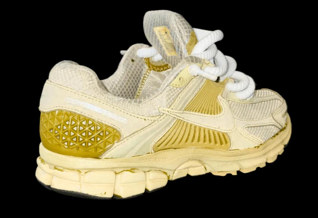 sneakers jaune dos