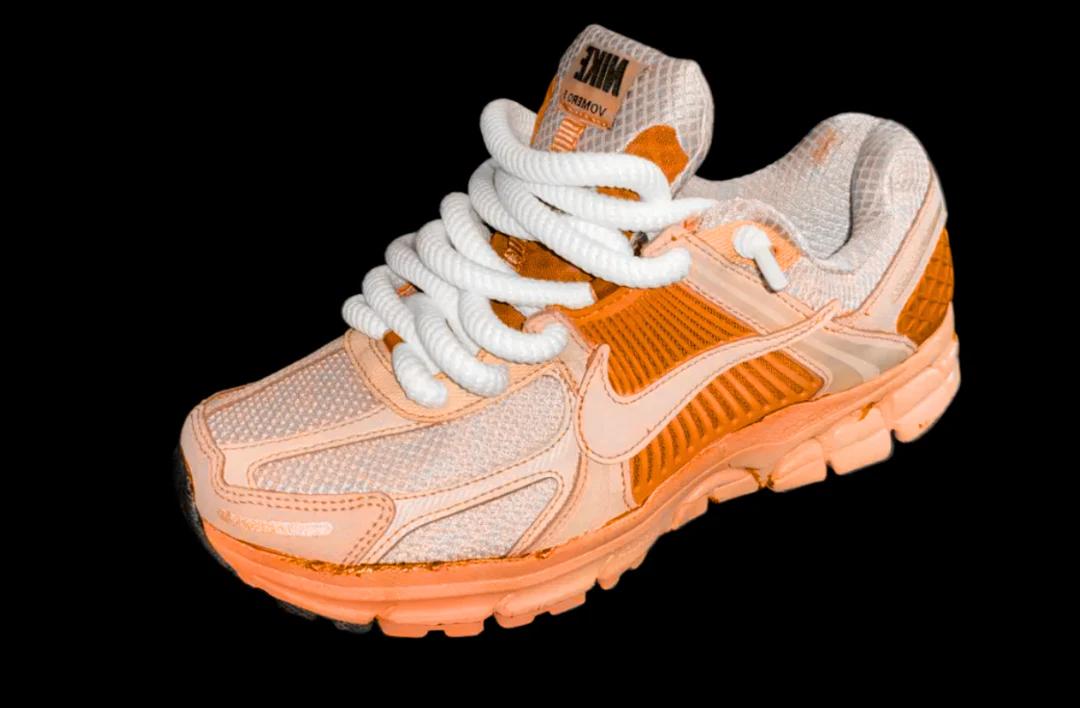 sneakers orange angle