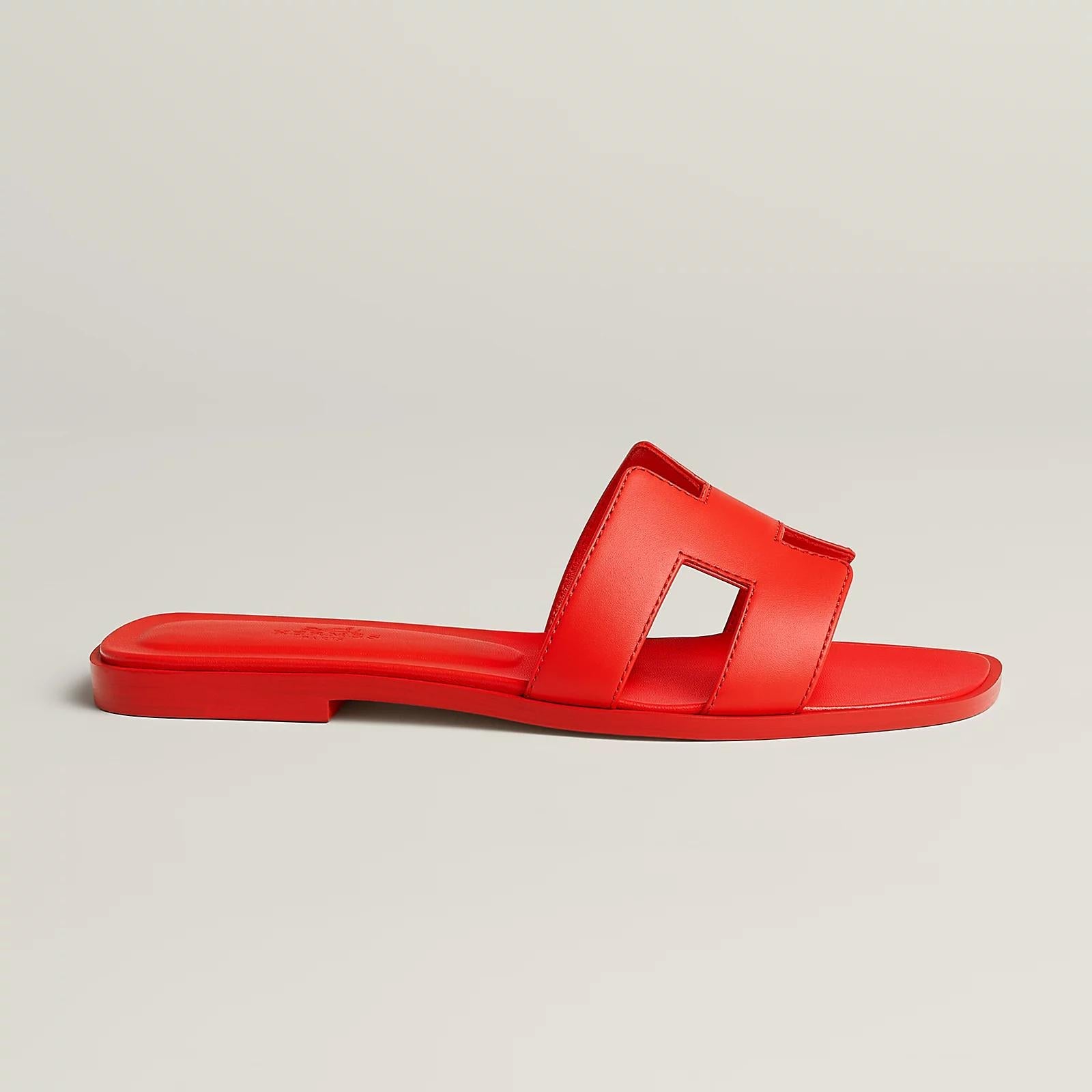 mules helia rouge profil