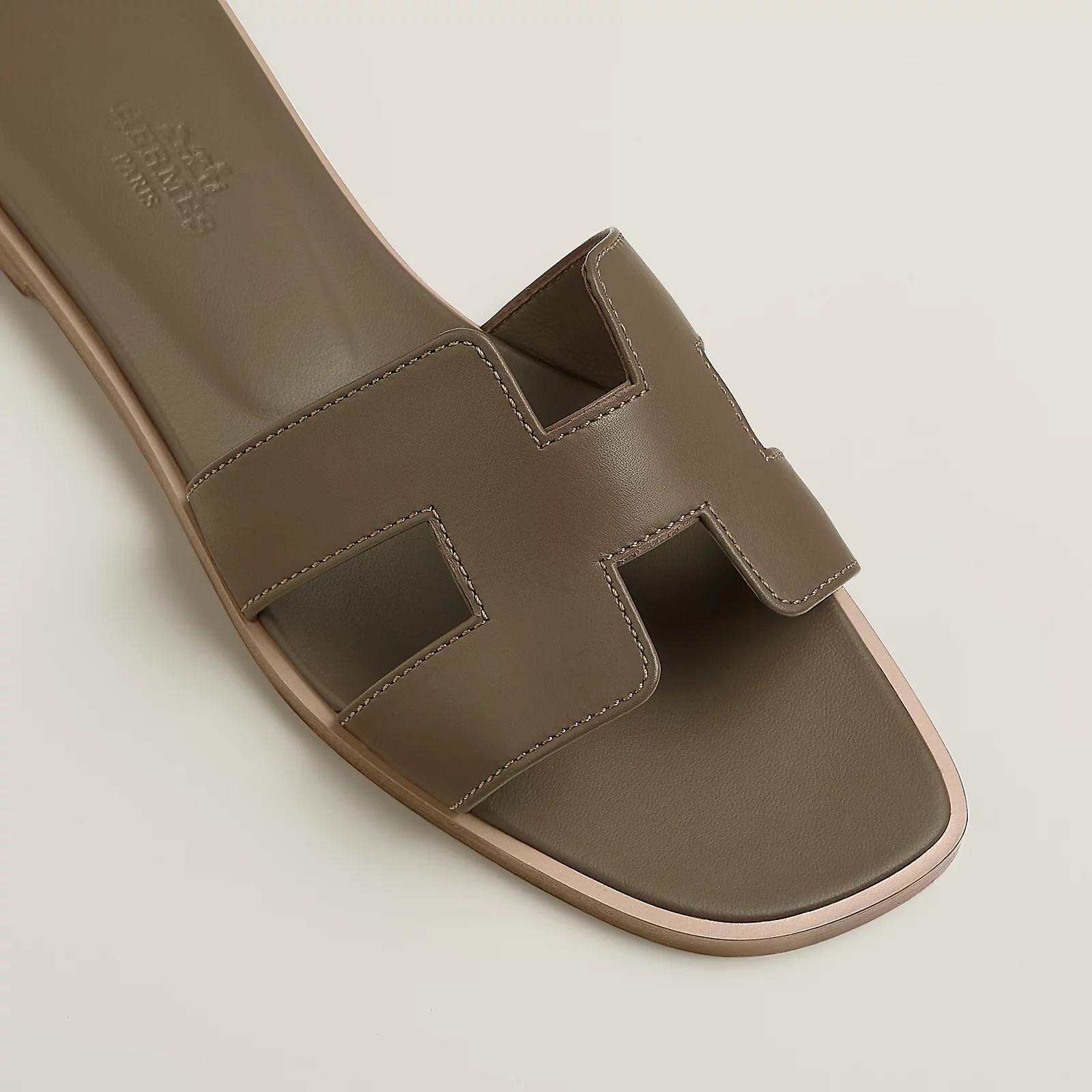 mules helia kaki detail