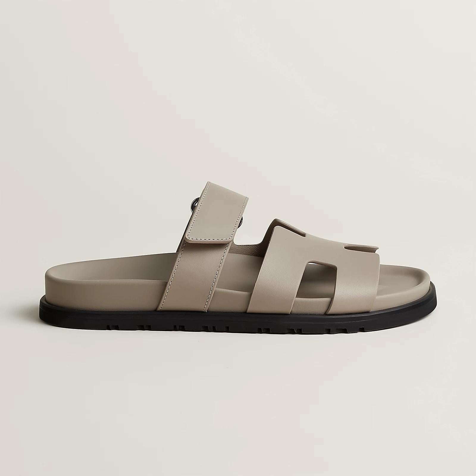 sandales terrain beige profil