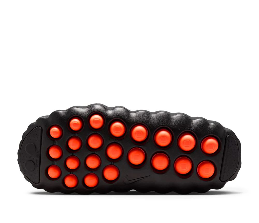 mules aero bubble noir detail semelle