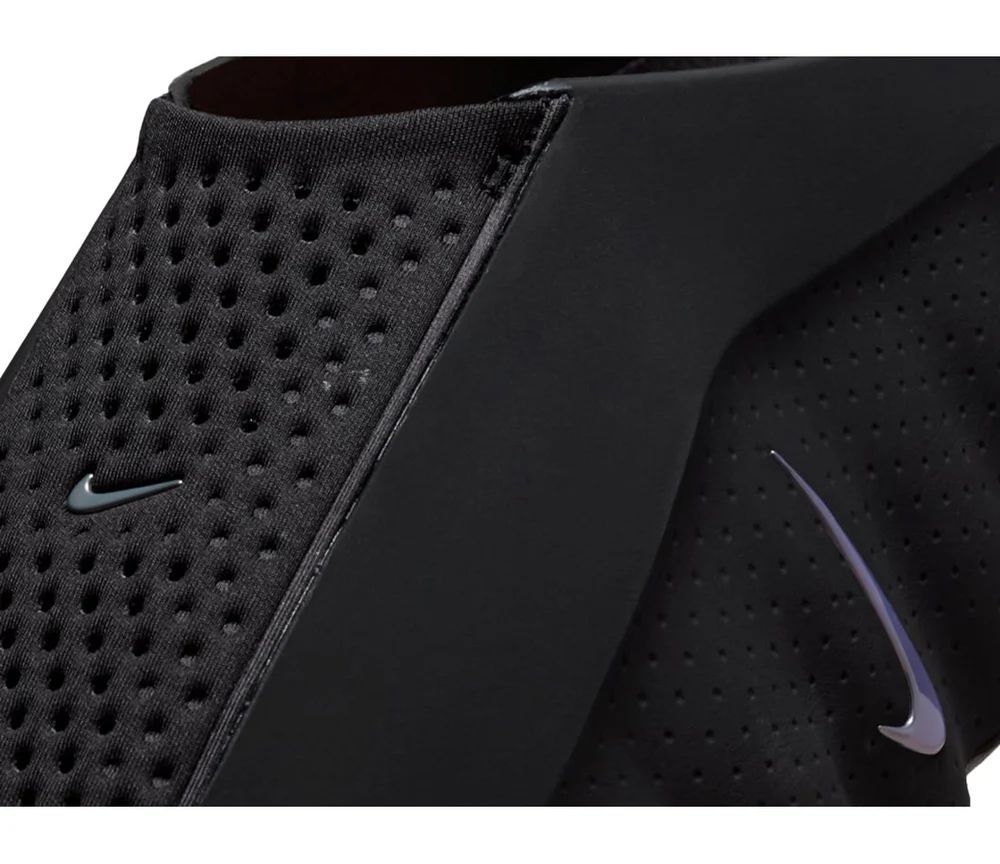 mules aero bubble noir detail dessus
