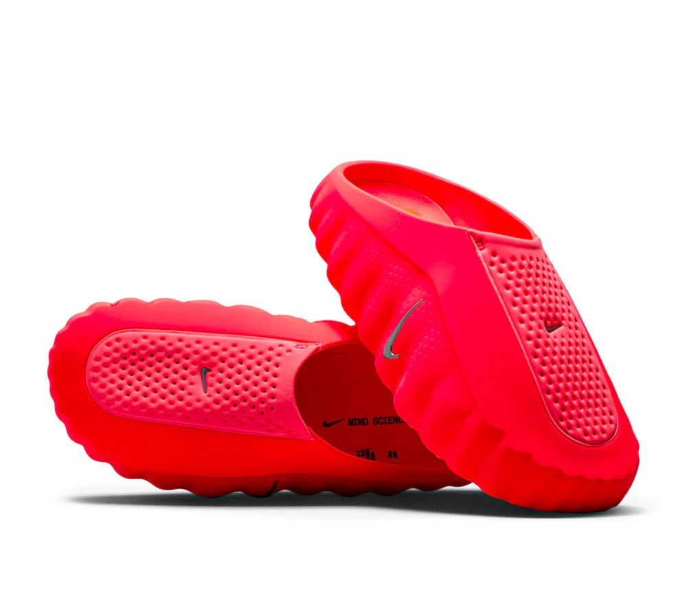 mules aero bubble rouge profil
