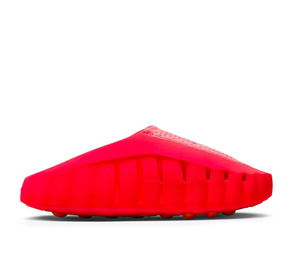mules aero bubble rouge semelle