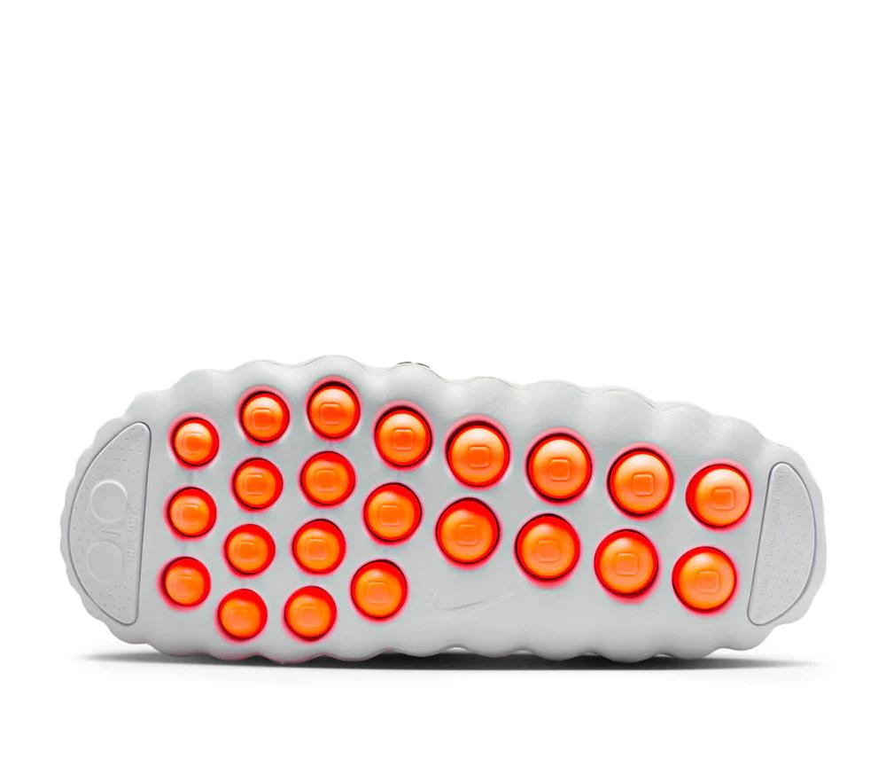mules aero bubble blanc detail semelle