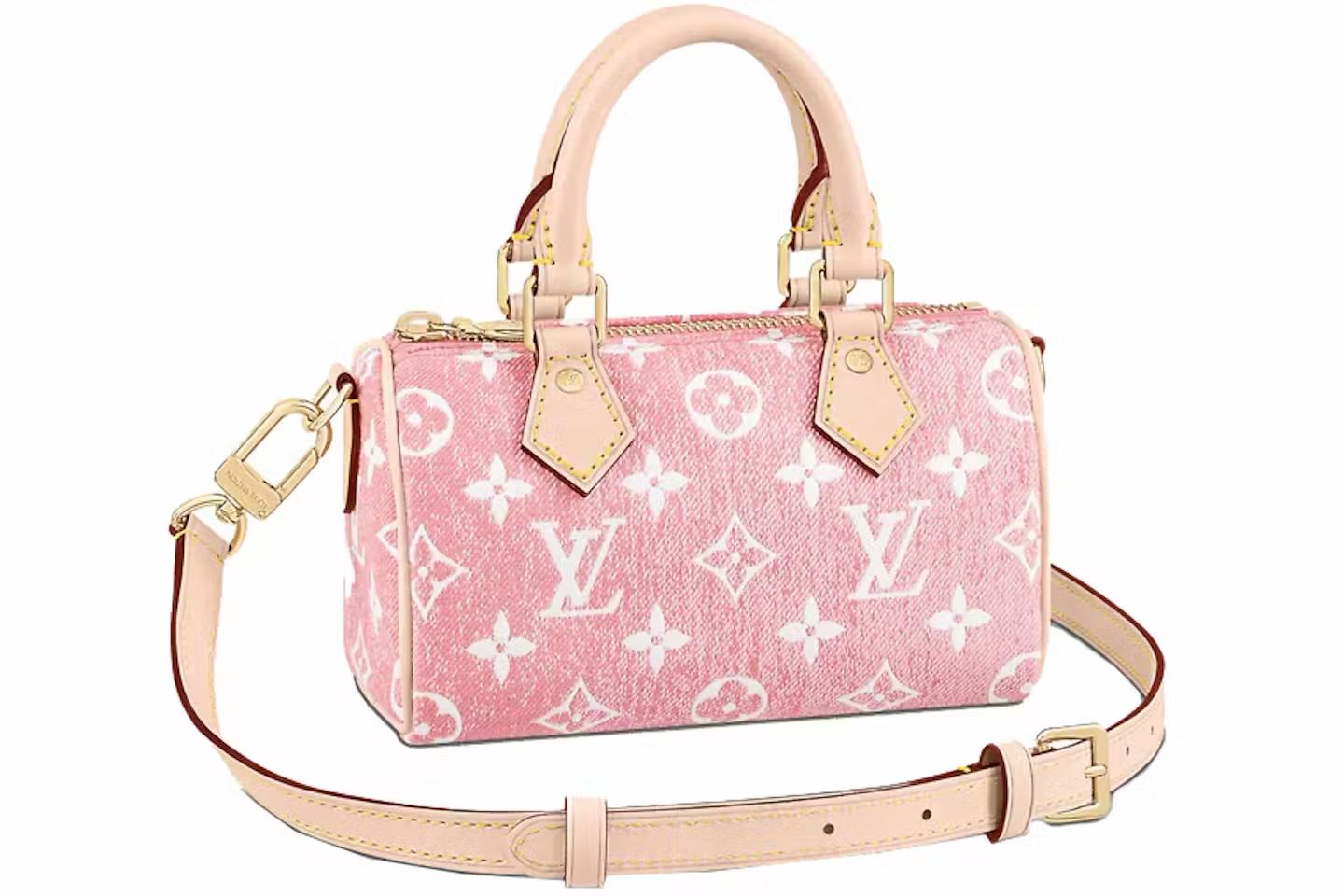 sac denim mini barrel rose profil