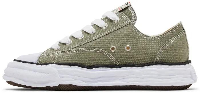 sneakers canvas wave kaki semelle