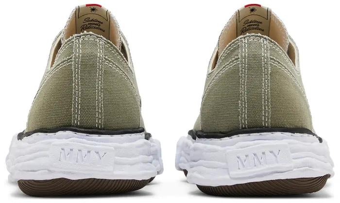 sneakers canvas wave kaki paire