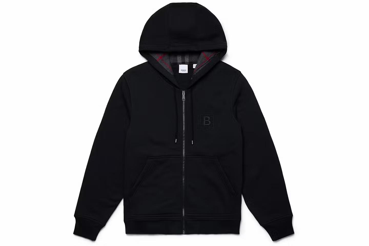 sweat zip checkline gris