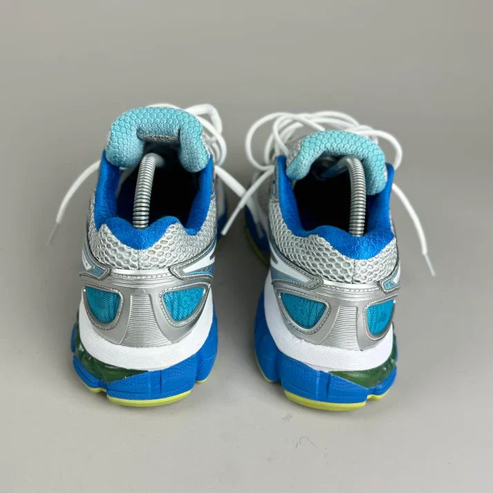 sneakers argent-bleu-lime 5