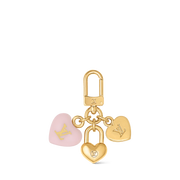 Porte-clés Micro Charms LV Heart