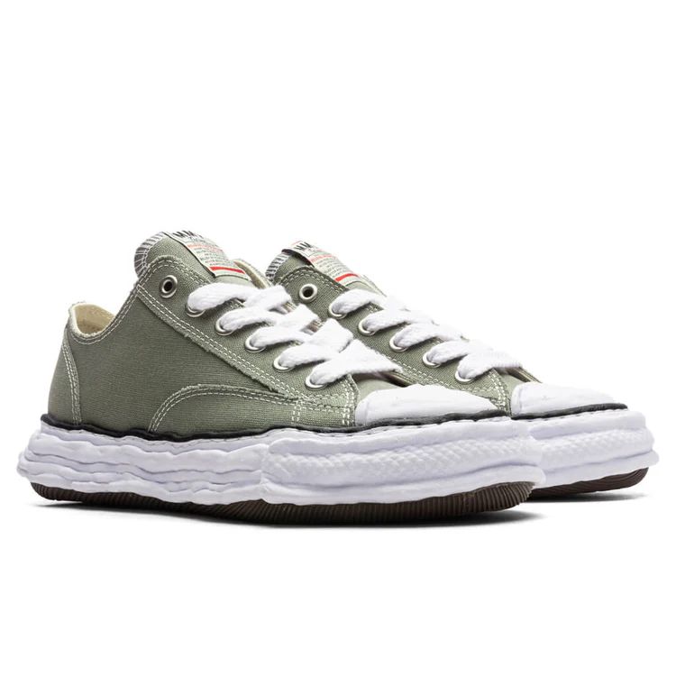 sneakers canvas wave kaki profil