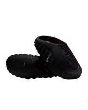 mules aero bubble noir profil